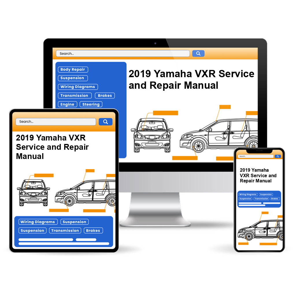 2019 Yamaha VXR Service and Repair Manual