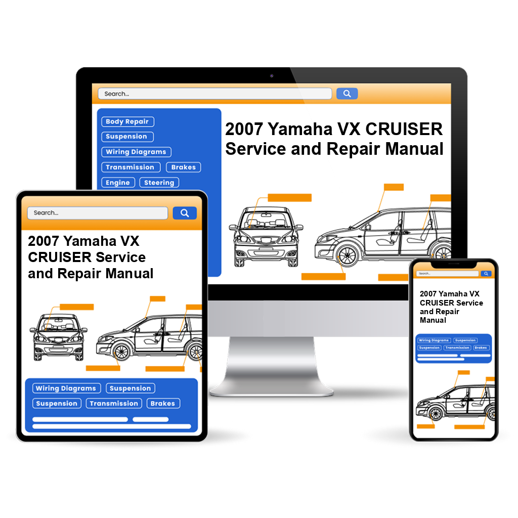 2007 Yamaha VX CRUISER Service and Repair Manual