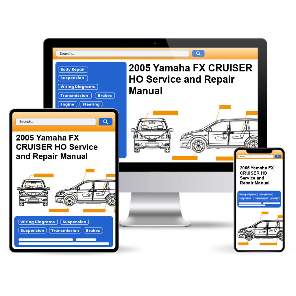 2005 Yamaha FX CRUISER HO Service and Repair Manual