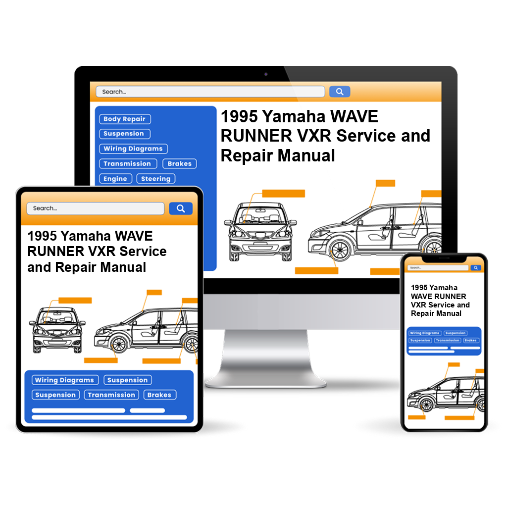 1995 Yamaha WAVE RUNNER VXR Service and Repair Manual