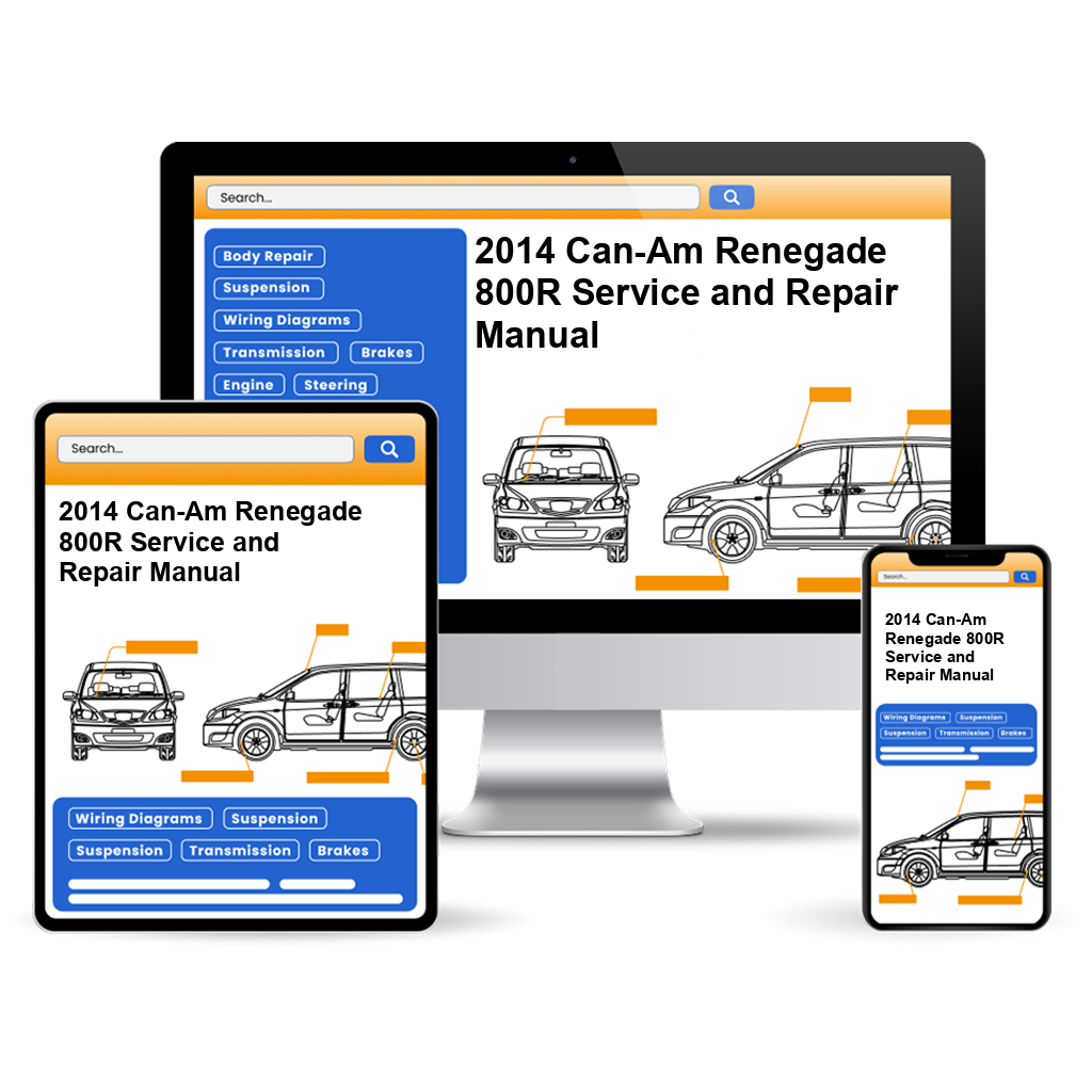 2014 Can-Am Renegade 800R Service and Repair Manual