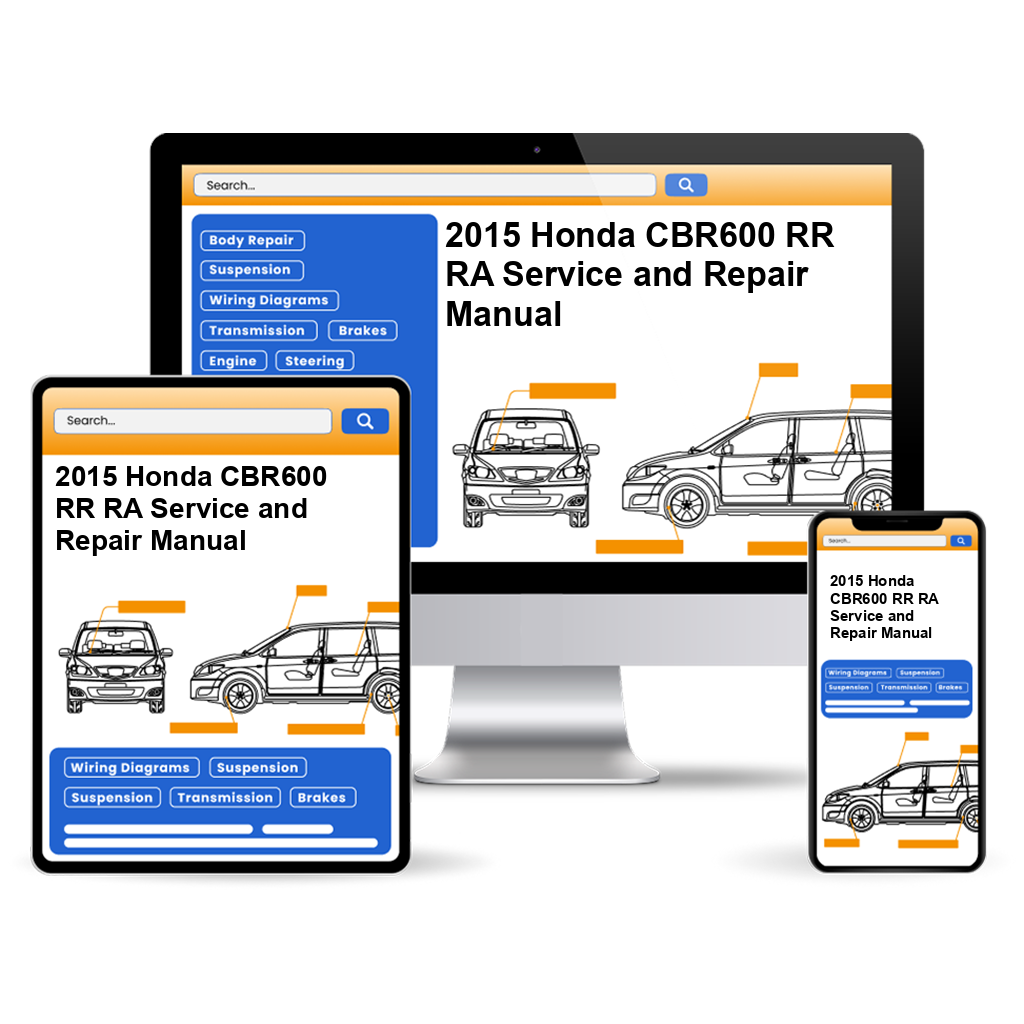 2015 Honda CBR600 RR RA Service and Repair Manual