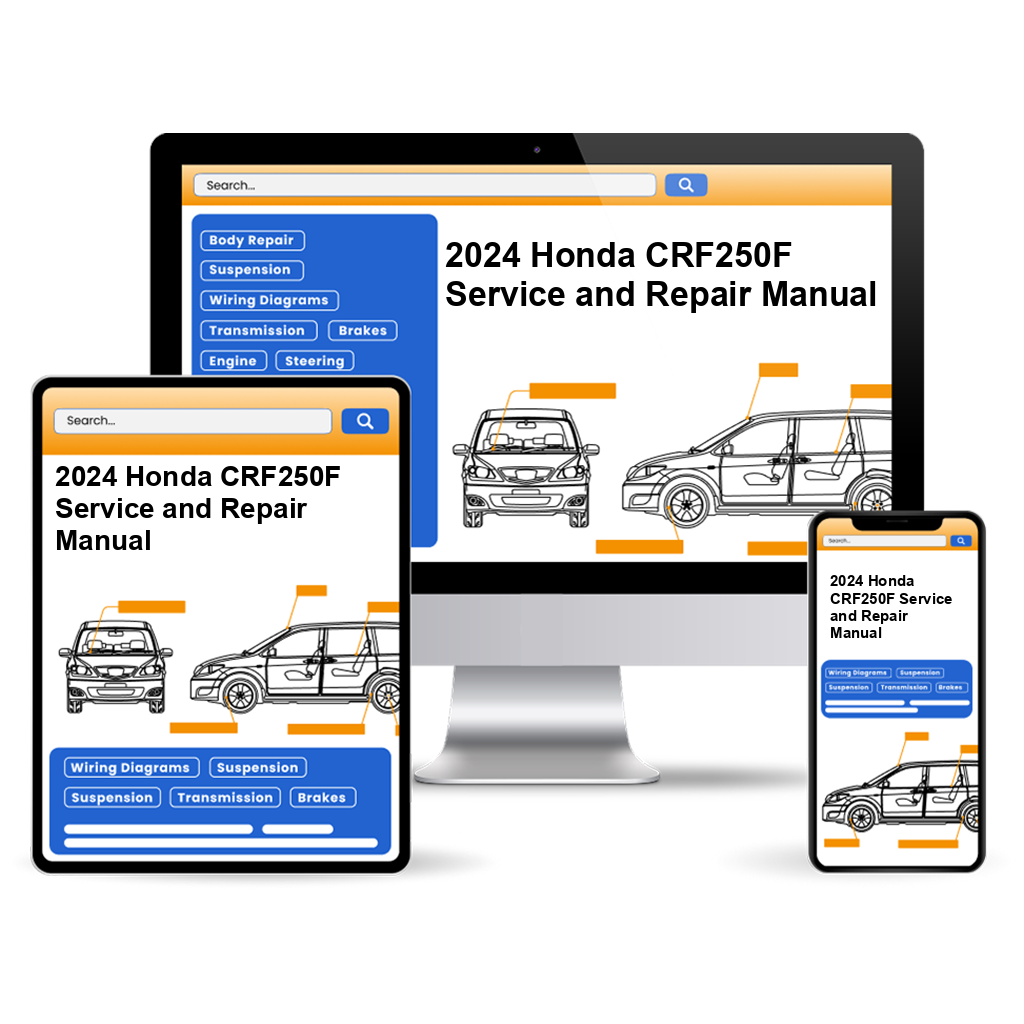 2024 Honda CRF250F Service and Repair Manual