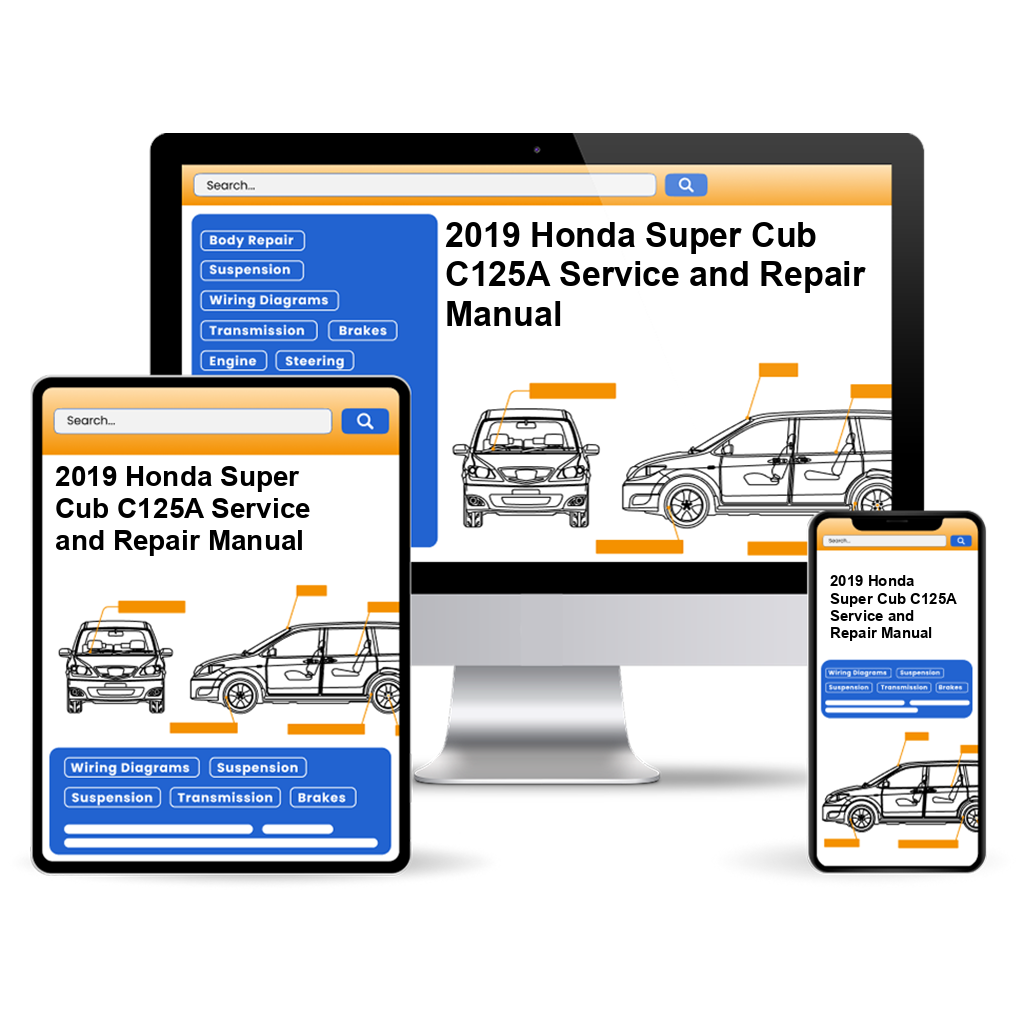 2019 Honda Super Cub C125A Service and Repair Manual