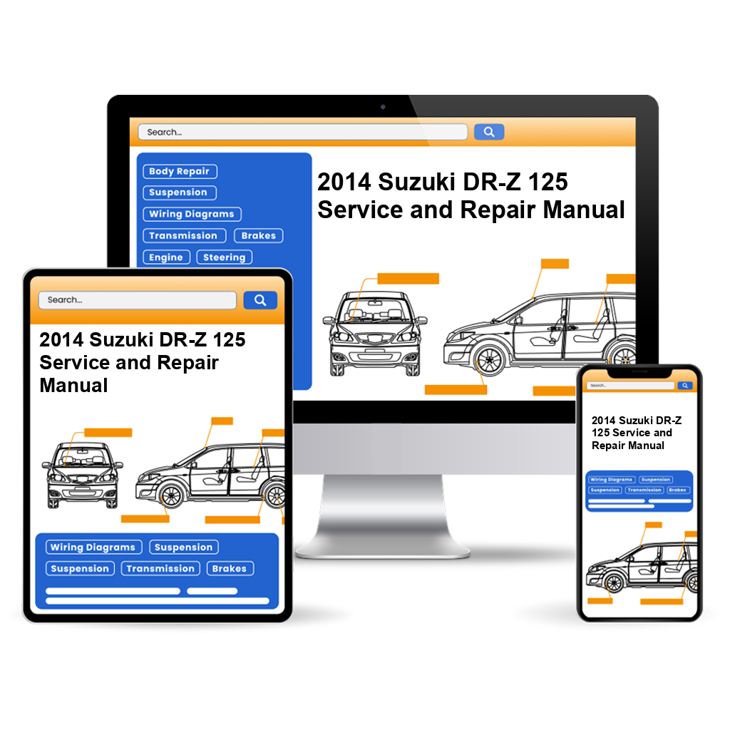 2014 Suzuki DR-Z 125 Service and Repair Manual