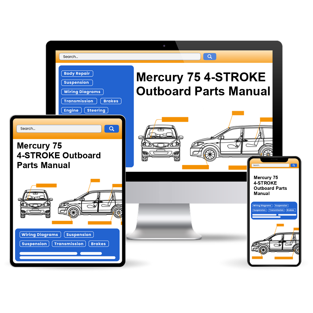Mercury 75 4-STROKE Outboard Parts Manual
