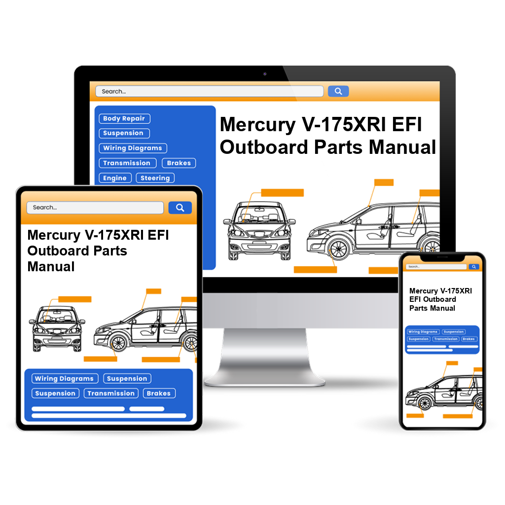Mercury V-175XRI EFI Outboard Parts Manual