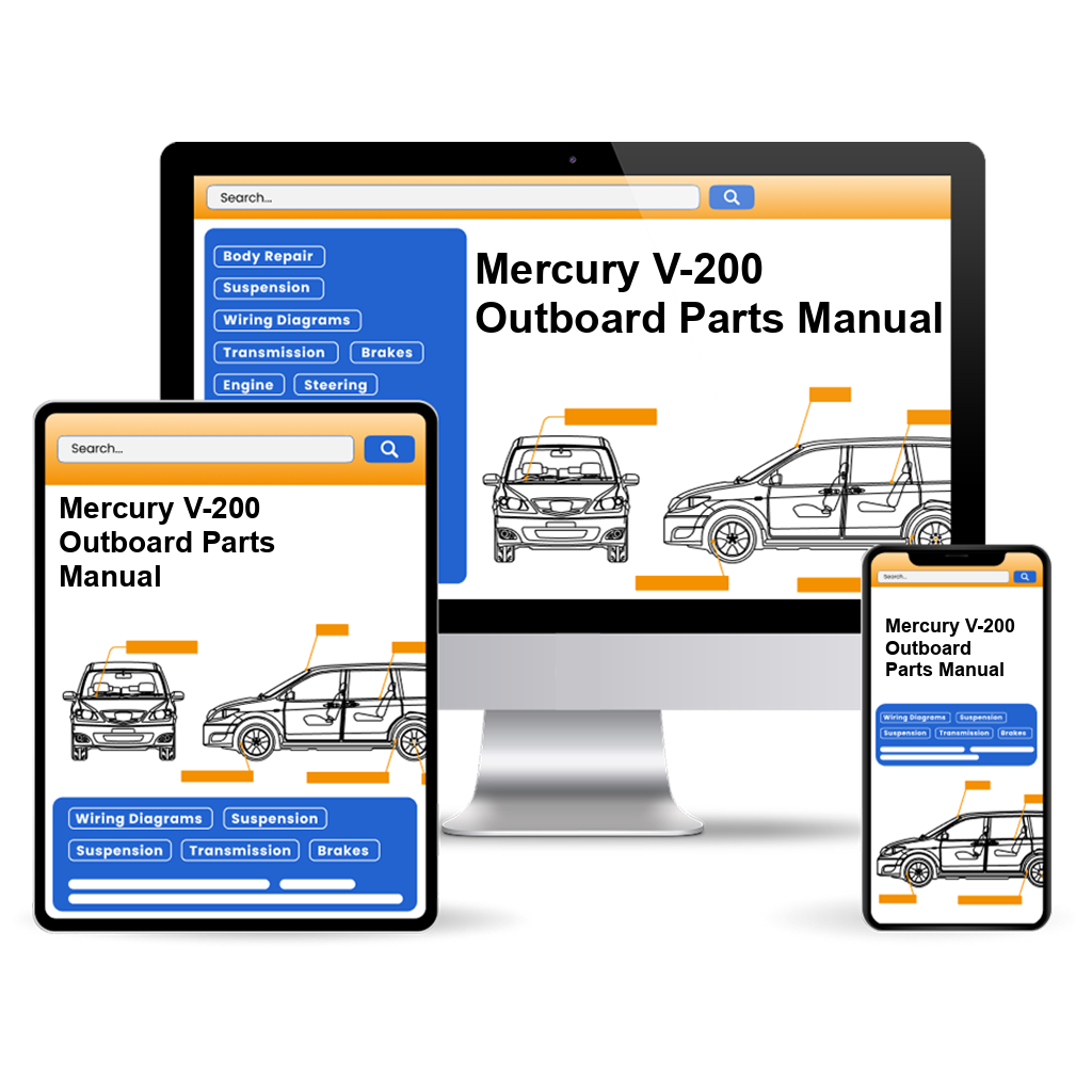 Mercury V-200 Outboard Parts Manual