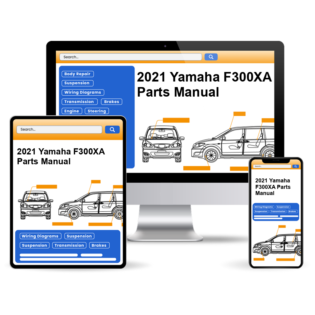 2021 Yamaha F300XA Parts Manual