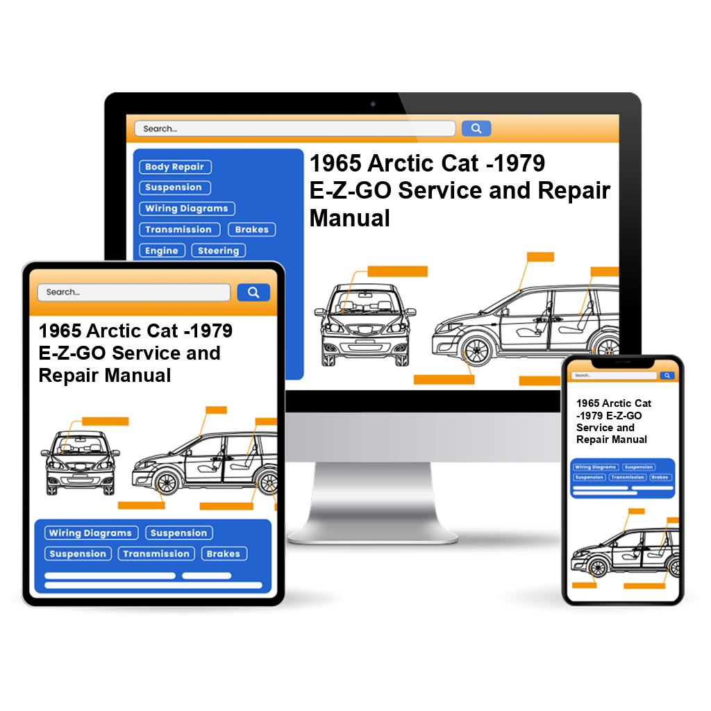 1965 Arctic Cat -1979 E-Z-GO Service and Repair Manual