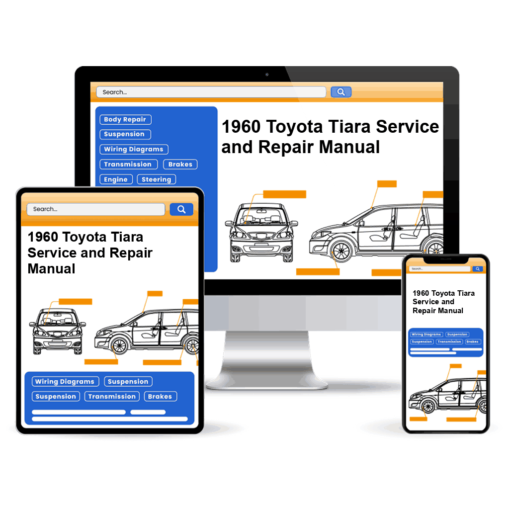 1960 Toyota Tiara Service and Repair Manual