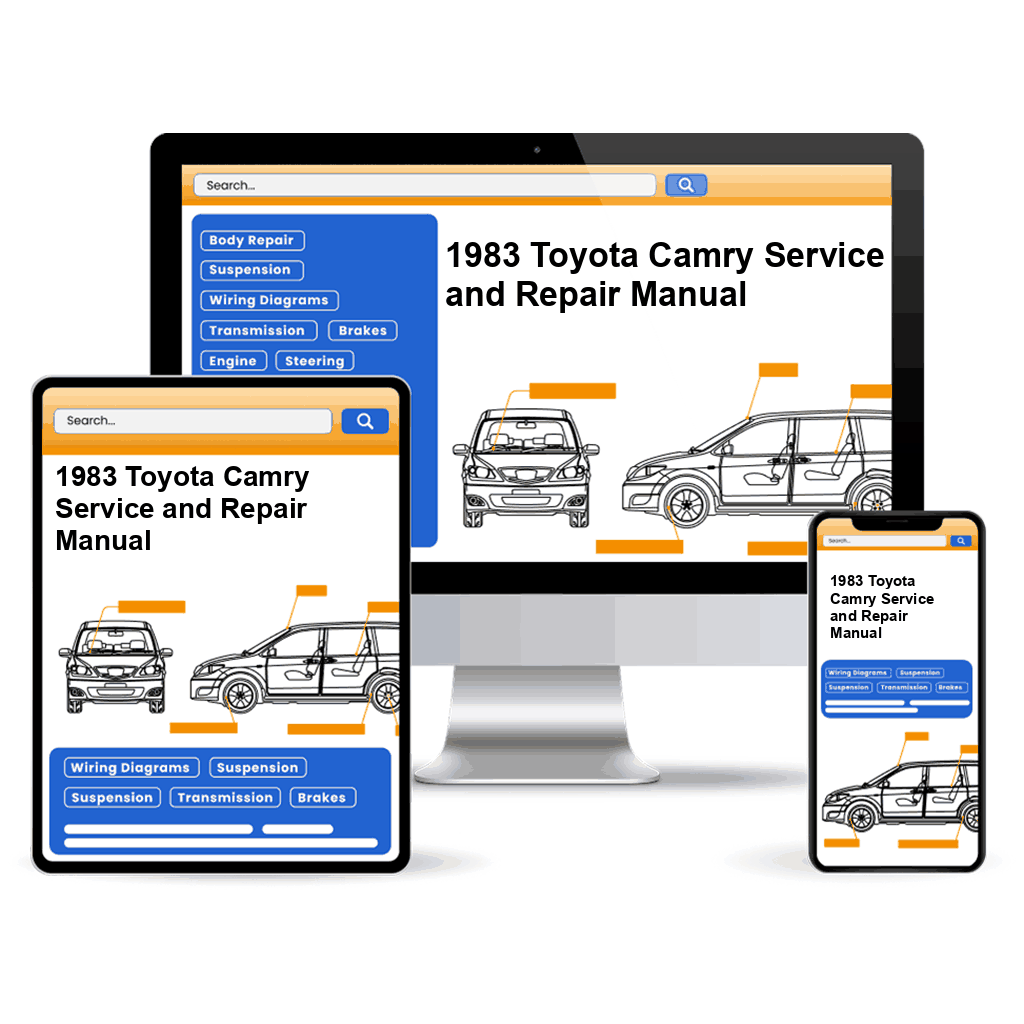 1983 Toyota Camry Service and Repair Manual