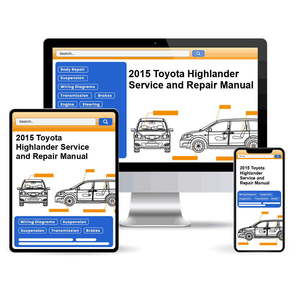 2015 Toyota Highlander Service and Repair Manual