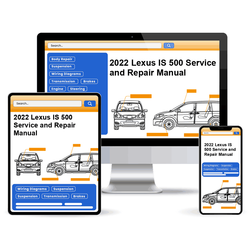 2022 Lexus IS 500 Service and Repair Manual